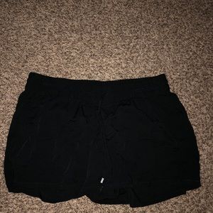Black old navy elastic band shorts